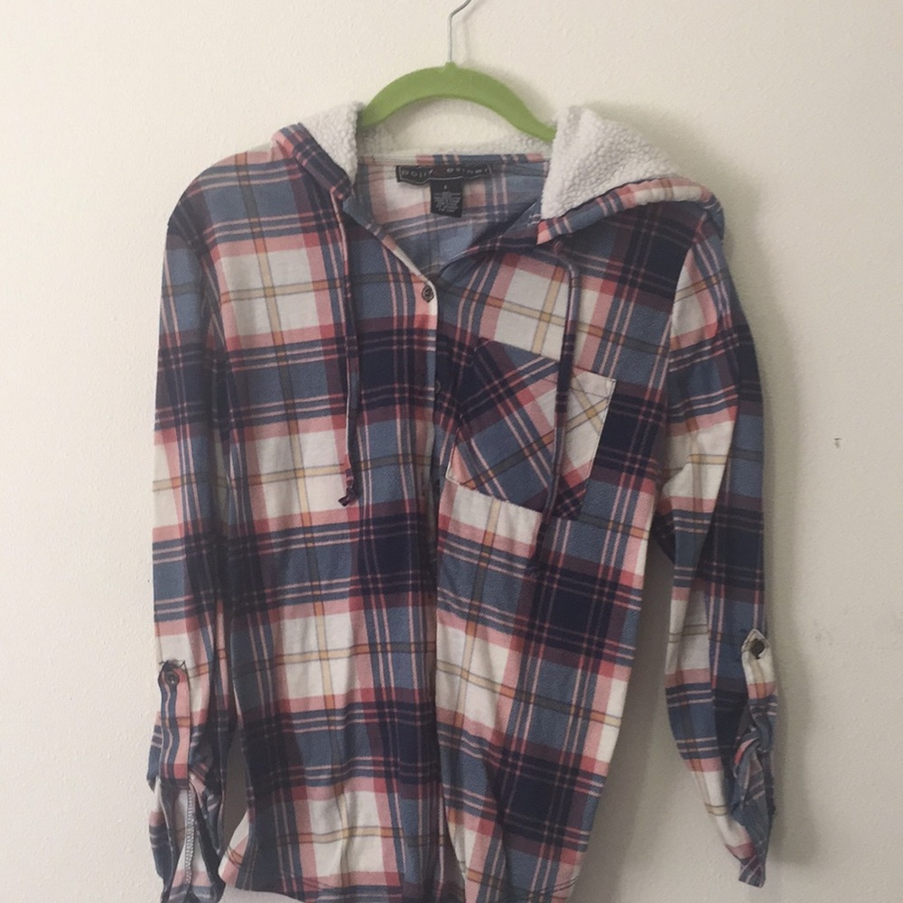Flannel Hoodie
